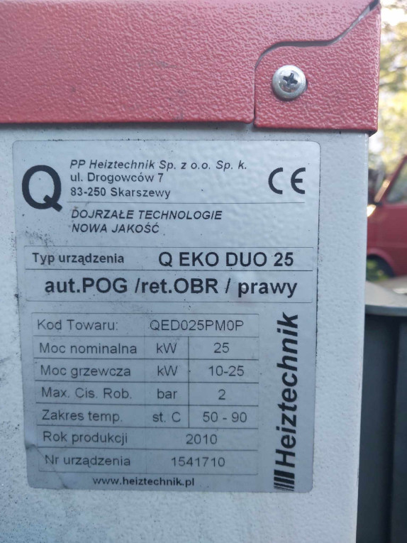Sprzedam Piec Heiztechnik...