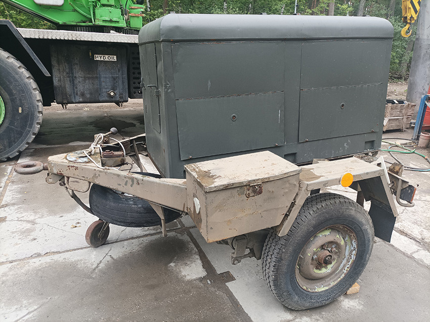 Agregat prądotwórczy na p...