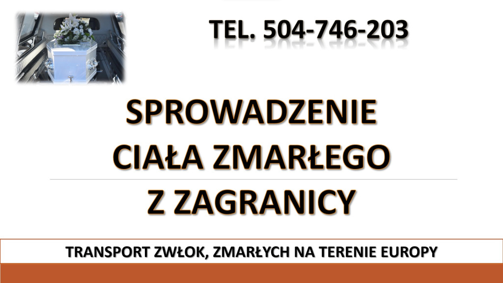 Transport zmarłych, tel....