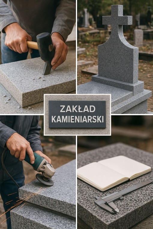 Usługi, zakład kamieniars...