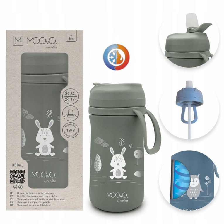 MOOVO - Bidon termiczny z...