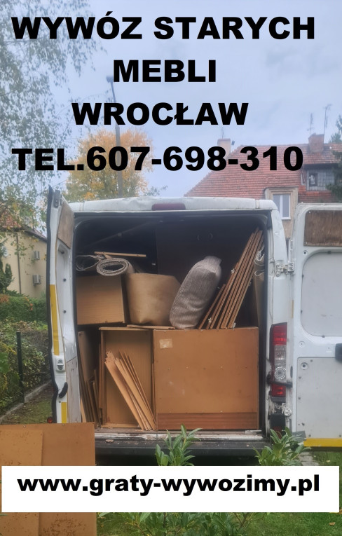 Wywóz starych mebli Wrocł...