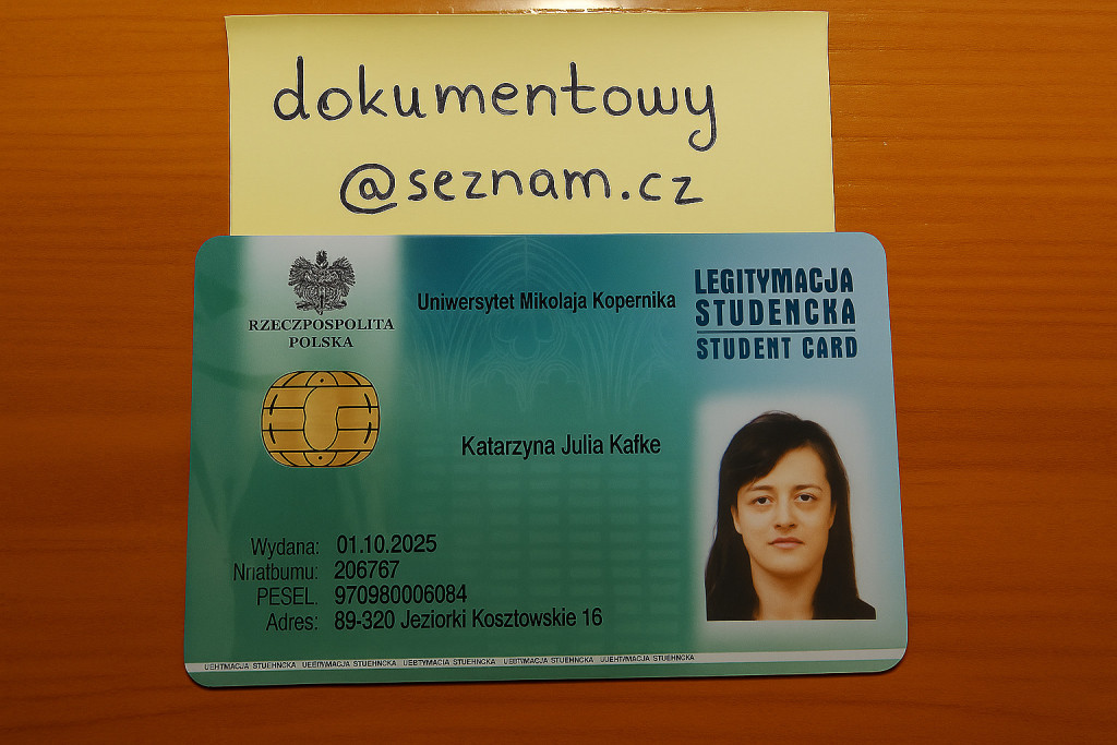 Legitymacja Studencka. Ko...