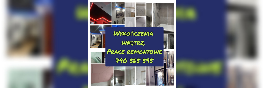 Wykończenia wnętrz, remon...