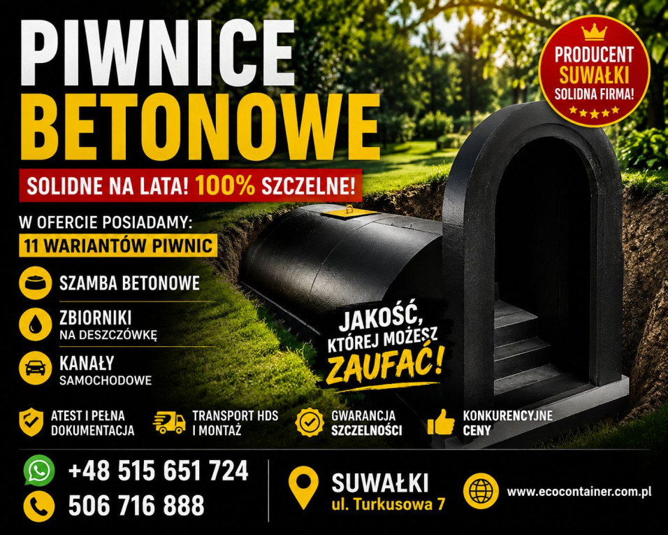 Piwnice ogrodowe