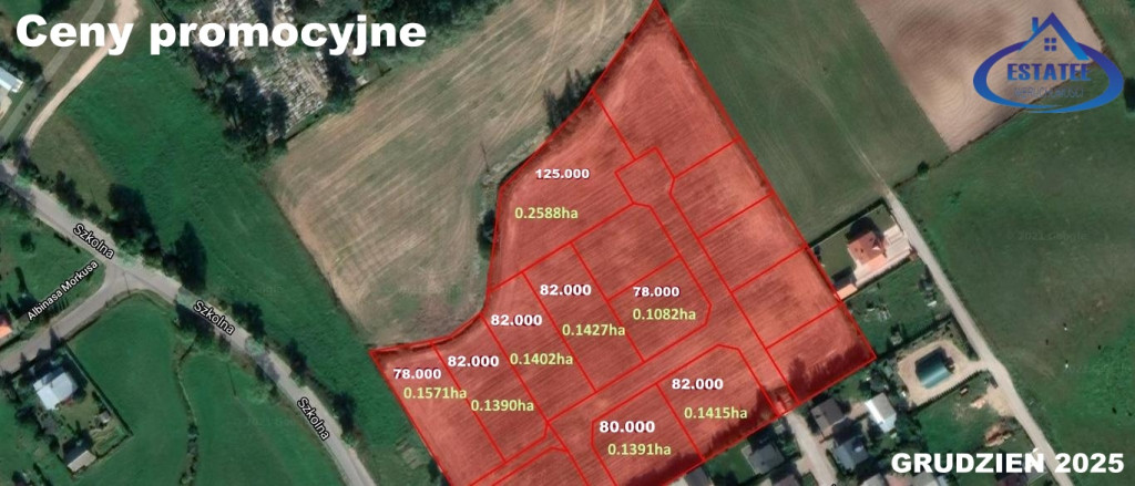 Działki budowane na nowym...