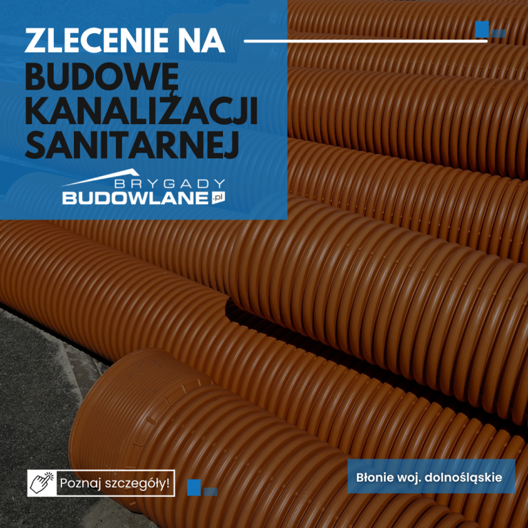 Budowa kanalizacji sanita...