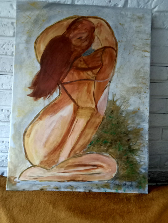Duży 55x75 ,elegancki obr...