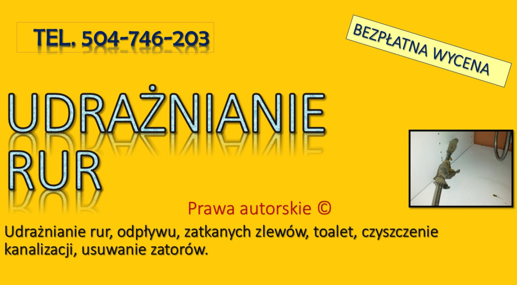 Przepychanie rury, Wrocła...