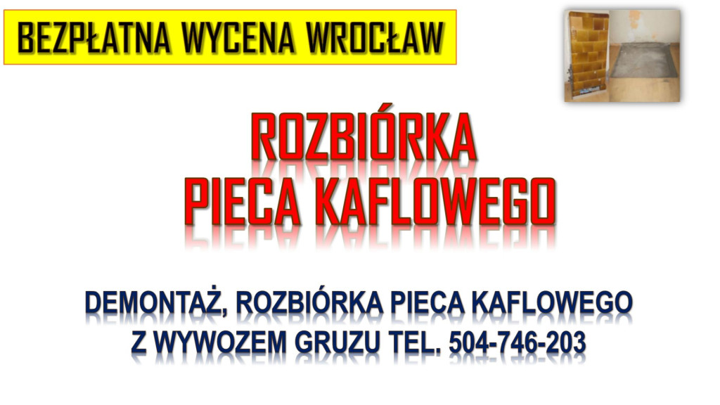 Ile kosztuje rozebranie p...