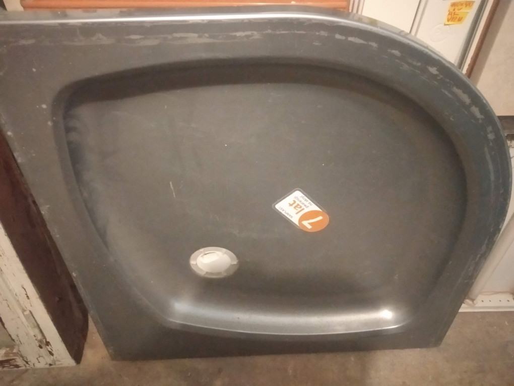 Brodzik akrylowy 90,naroż...