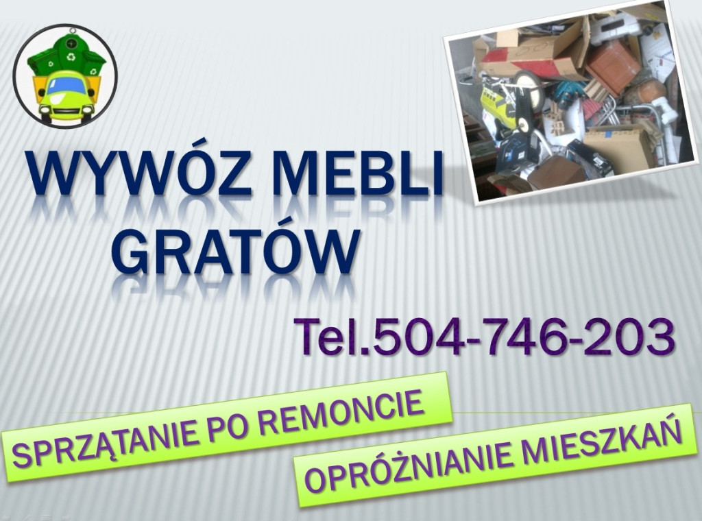 Opróżnienia mieszkań, tel...