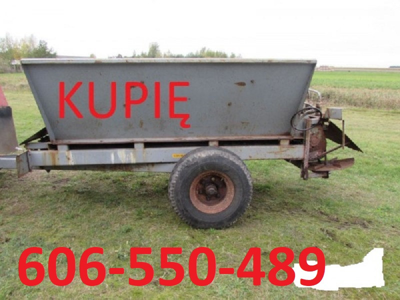 Kupię rozsiewacz wapna rc...