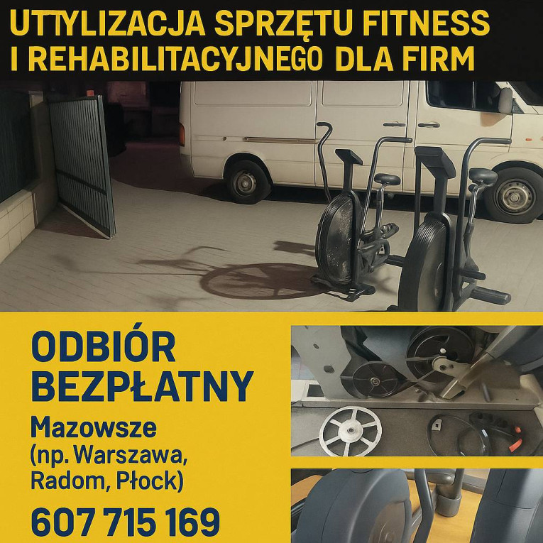 Utylizacja sprzętu fitnes...