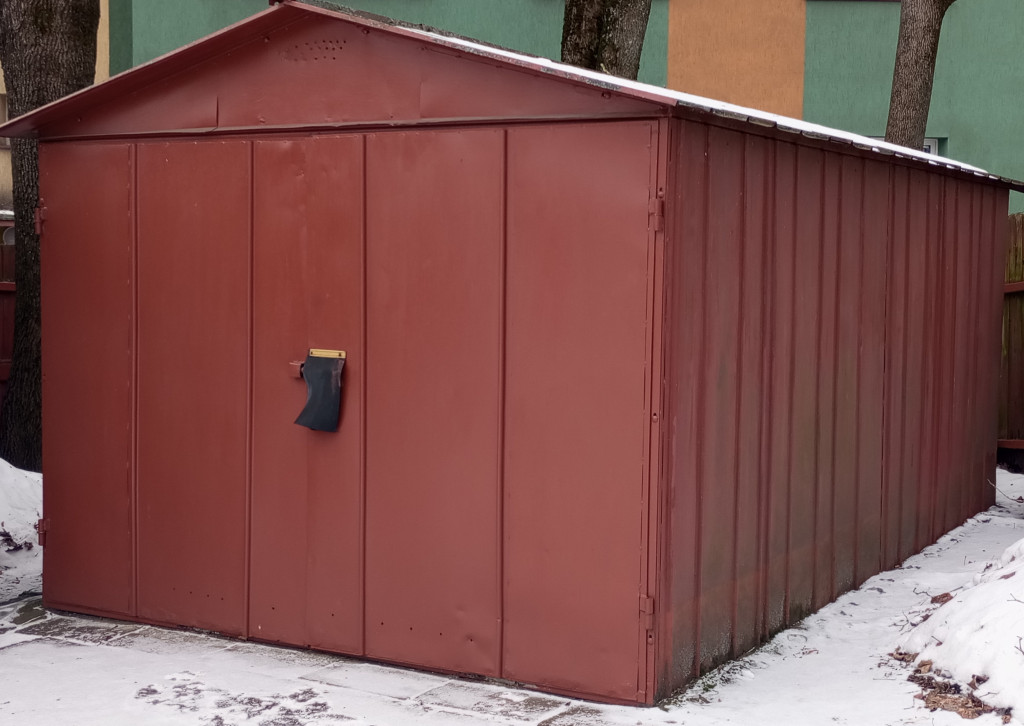 Garaż blaszany do przenie...