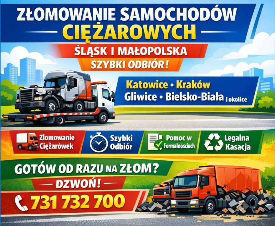 Złomowanie samochodów cię...