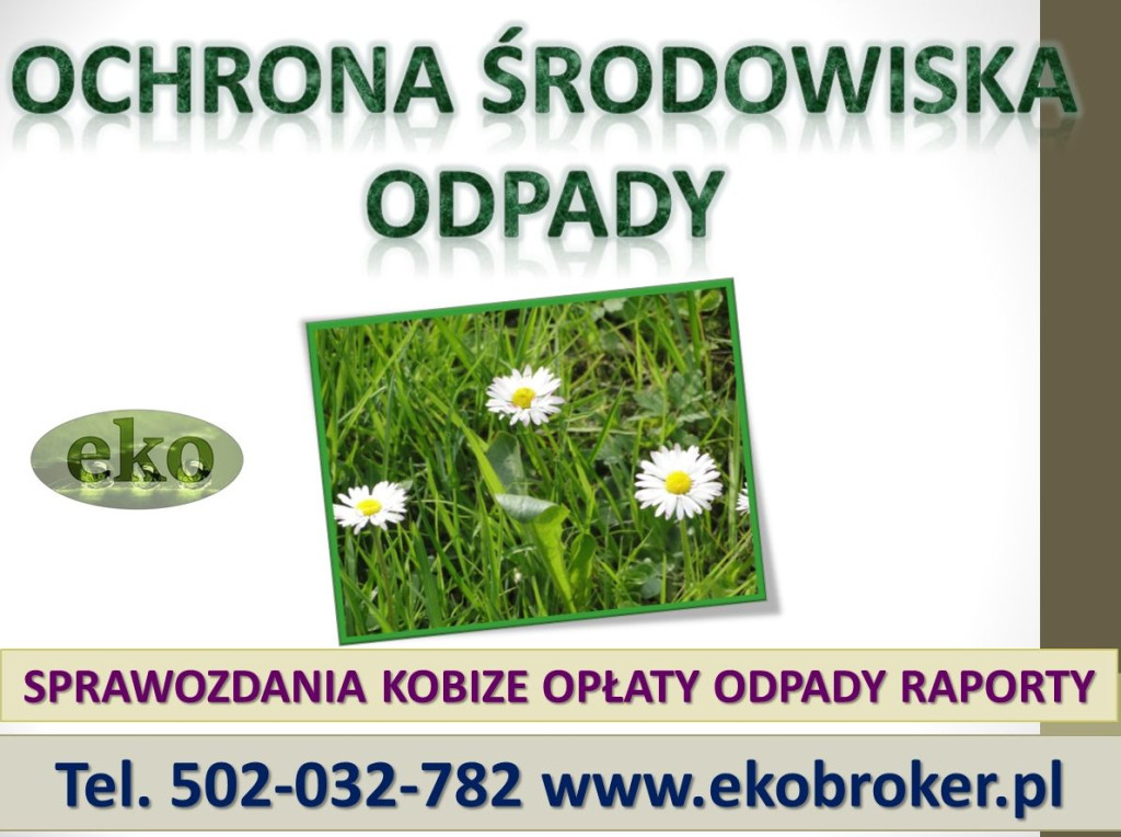 Sprawozdanie z odpadów do...