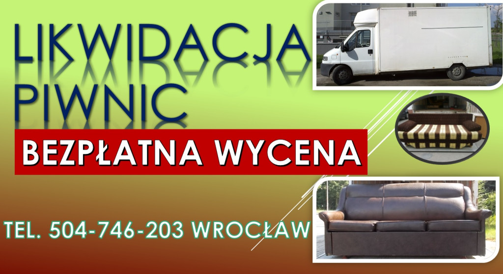 Piwnice sprzątanie, tel....