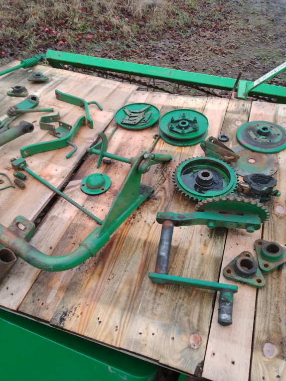 Części prasa John Deere 