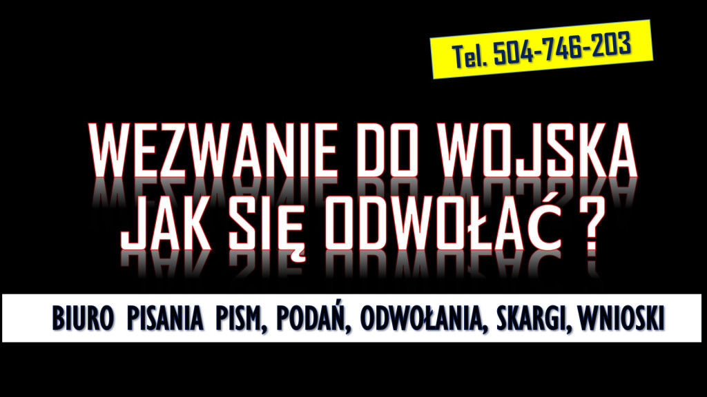 Odwołanie od wezwania z w...