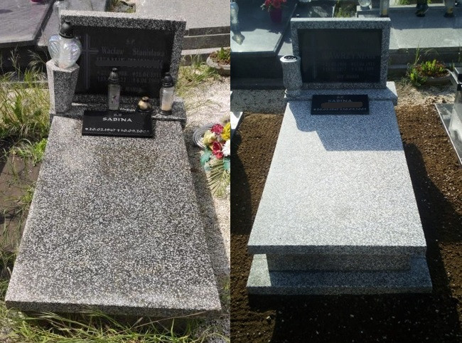 Prostowanie nagrobków, Wr...